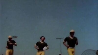 Loaded Bases: Action Ass Players Go Bareback!