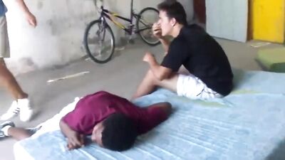 Garage Humpers: Amateur Group Sex Reunion