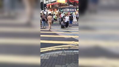 Asian Amature Public Outside Adventure! - Hello, Uber!