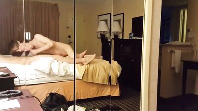 Amateur hotel blowjobs: Double-handed glory holes and rough anal