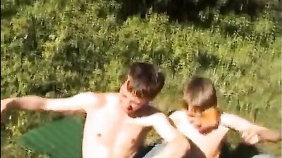 Outdoor Delights - Picnic Action Amateur Public Gay Porn Video