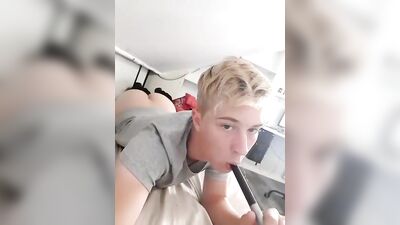Blonde Delight: Hot Boys Explosive Gay Porn Experience
