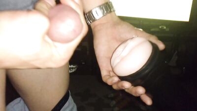 First Time Fun Cum Shot Toys - Playing with My New Toy!