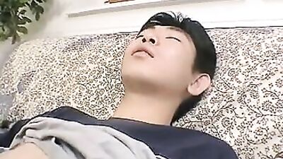 Asian Bareback Cum Shots: Horny Boys Suck Fuck and Swallow!