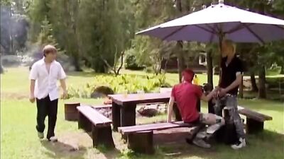 Punk Twinks Bareback in the Woods: Cum Shots Revenge!