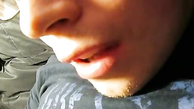 Young Love Swallow - An Act of Passionate Cum Eating