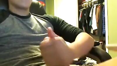 Asian Amateur Cum Shots - Asn Jerks Off!