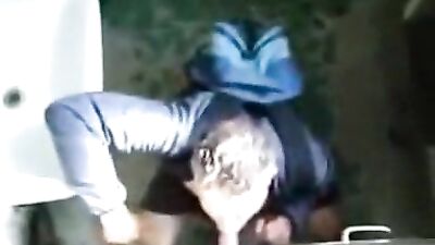 Glory Hole SpyCam: Hot Gay Action in the Bathroom!