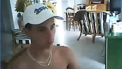 Web-Cam He Jerks Off: Amateur Solo Explosion!