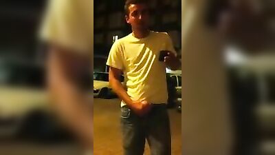 Outdoor Exposure: Boy Exhibits His Private Parts