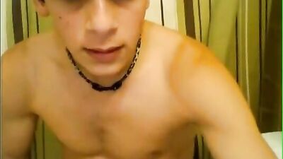 Amateur Webcam Stroke Session: Hardcore Gay Porn