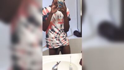 Black Amateur Cock Show