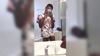 Black Amateur Cock Show