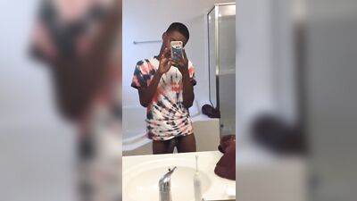 Black Amateur Cock Show