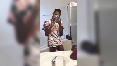 Black Amateur Cock Show