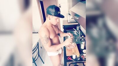Gay Porn Latino Masterchef Fetish Fun - Action Packed Video