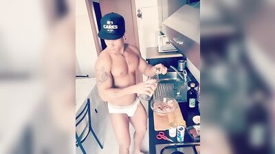 Gay Porn Latino Masterchef Fetish Fun - Action Packed Video