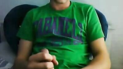 Green Shirt Cum Shots: Amature Wankers Unleashed!