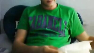 Green Shirt Cum Shots: Amature Wankers Unleashed!