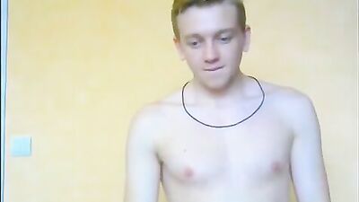 Handjob Bliss: Smooth Cum Shot with the Hottest Blonde Boy!