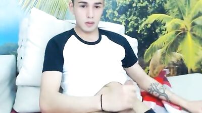 Shy hottie on webcam