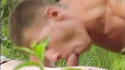 Raw Sex Inside: Oral Outside - Bareback Action Cum Shots