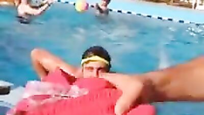 Straight Boys in Naked Pool Fun: Unleashing Wild Desires!