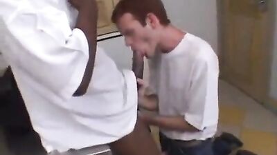 Gay Porn - Long Dark Cock Meets Young and Hungry Boy