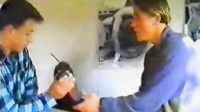 Outdoor Thrills: A Vintage Boys Bareback Adventure!