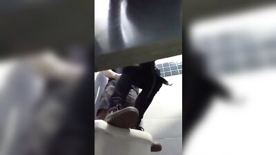 Classmates Wild Bathroom Break: An Amateur Voyeurs Dream Come True!