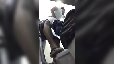 Classmates Wild Bathroom Break: An Amateur Voyeurs Dream Come True!