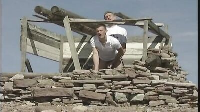 After Working Bareback Sex Outside - The Ultimate Cum Shots