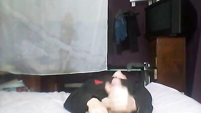 Boy shoots a big load^^