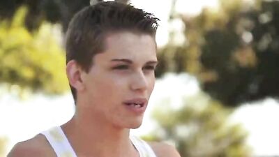 Gay Porn Bliss: 2 Hot Lovers Action Bareback Blond Boys