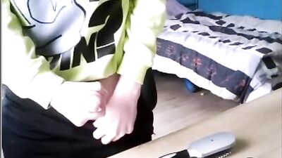 Blonde Teen Boy Cum Shots & Handjob Cam Show - Sexy Smoothie!