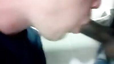 MENS ROOM MANHANDLING: Jorge Returns to the Library for More Action with Tony!