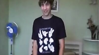 Cute Boy Solo #2: Action Amature Solo - Hardcore Gay Porn Video!