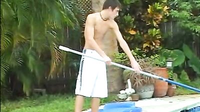 Brents Backyard Bonanza - Pool Cleaning Suck and Fuck!