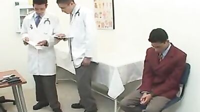 Latino Cocks & Cum - 2 Doctors and a Boy Fucking!