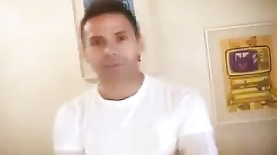 Hot Latin Daddy: Action Bareback Father and Step Son