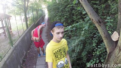 Skater Twinks Bareback Fun - Corey and Miguels Gay Porn Adventure!