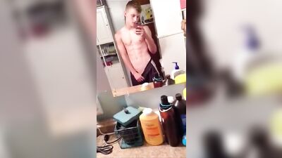 Boy Next Door: Raw & Solo Wanking!