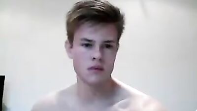 Cumming Web-Cam Boy - A New Online Adventure!