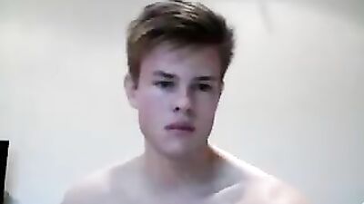 Cumming Web-Cam Boy - A New Online Adventure!