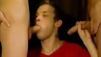 Horny Hungry Boys: Action Bareback Group Sex