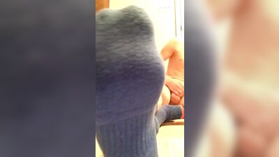 Sweaty Socks Splash - Web-Cam Action Gay Porn
