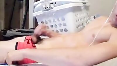 Golden Showers Cam-Off! First Time on Webcam Goes Wild with Solo Cumshots!