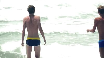 Beach Bum Blitz: Action-Packed Fun with Handsome Blondes