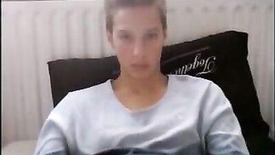 Boy: Blond Boys Handjob Solo Revenge!