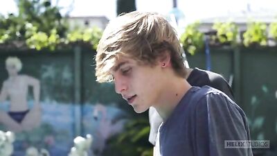 Gang Bang at the Beach - A Gay Porn Video for all Pool Boys Lovers!